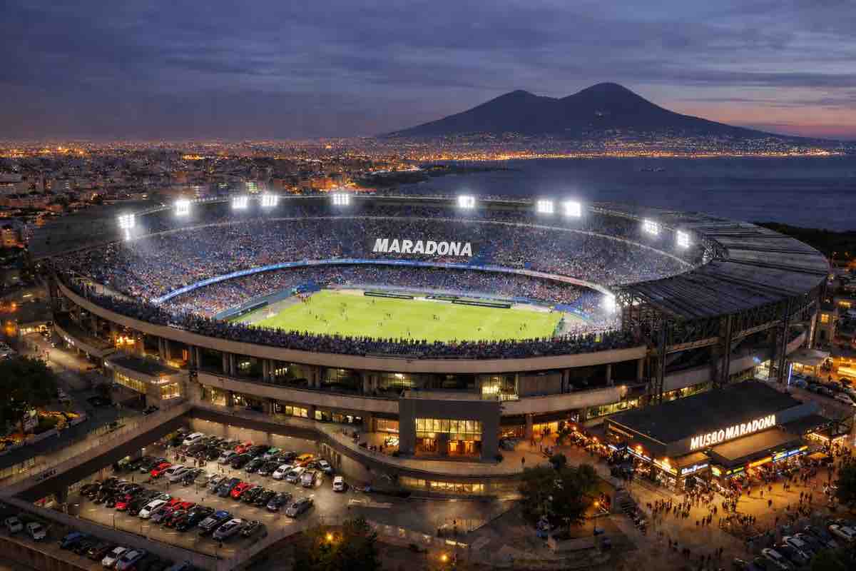 Restyling stadio Maradona